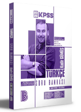 Resim 2026 KPSS Türkçe Tamamı Video Çözümlü Soru Bankası Benim Hocam Yayınları